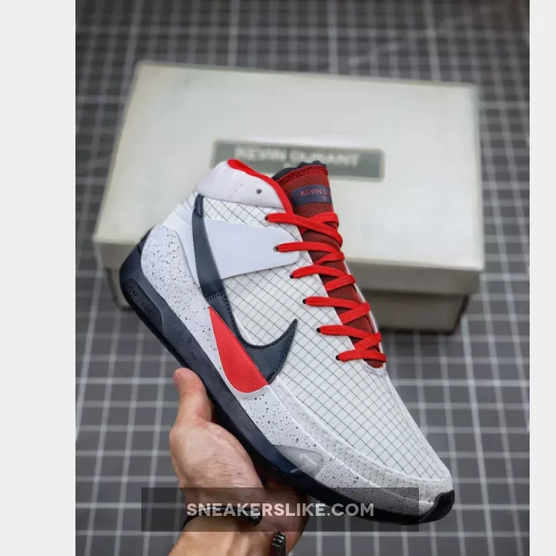 Nike KD 13 'USA' White Red CI9949-101 / kd 13 usa