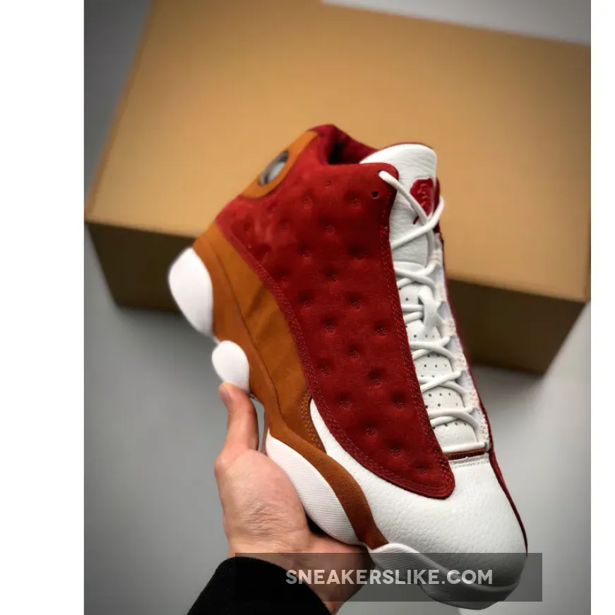 Air Jordan 13 Premio 'BIN 23″ Team Red/Desert Clay-White - bin jordan 13