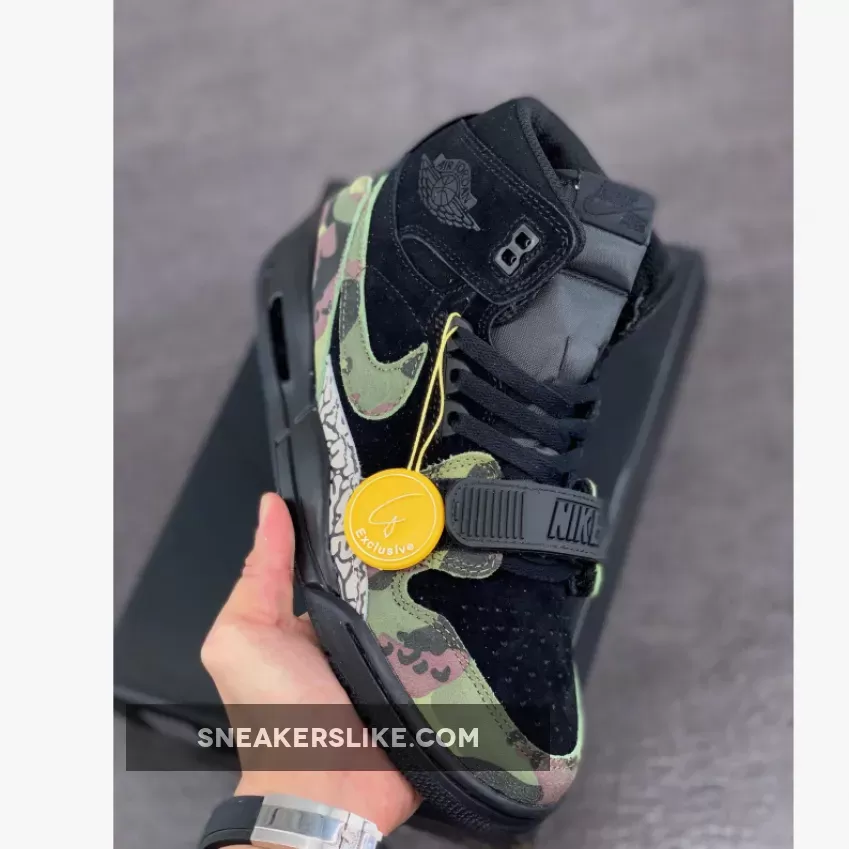 Jordan Legacy 312 Black/Camo Green-Black Online