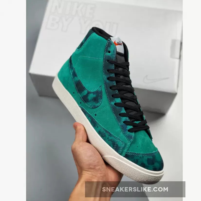 Nike Blazer Mid BY You Green Blue ForSale DA7575-991 To Buy