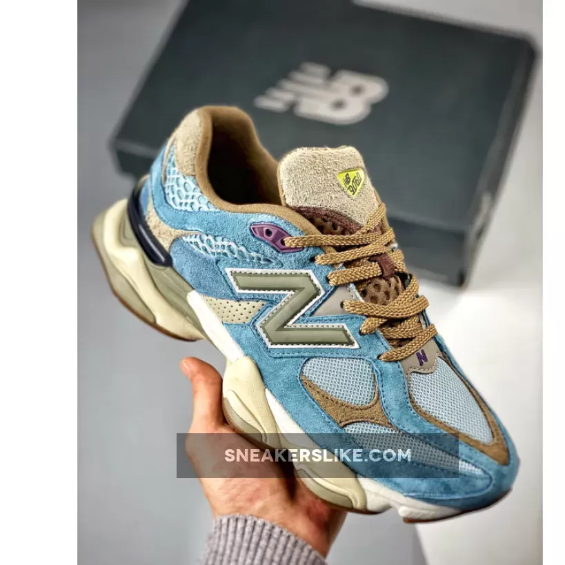 Bodega x New Balance 9060 'Age Of Discovery' Blue/Grey-Brown / age of discovery new balance