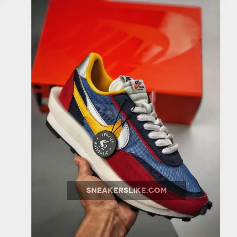 Sacai X Ldwaffle 'Varsity Blue' DEL SOL / nike sacai waffle blue