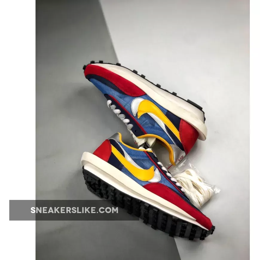 Sacai X Ldwaffle 'Varsity Blue' DEL SOL / nike sacai waffle blue