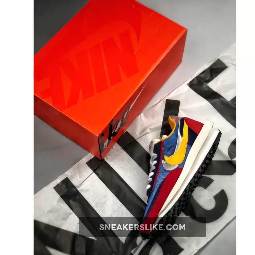 Sacai X Ldwaffle 'Varsity Blue' DEL SOL / nike sacai waffle blue
