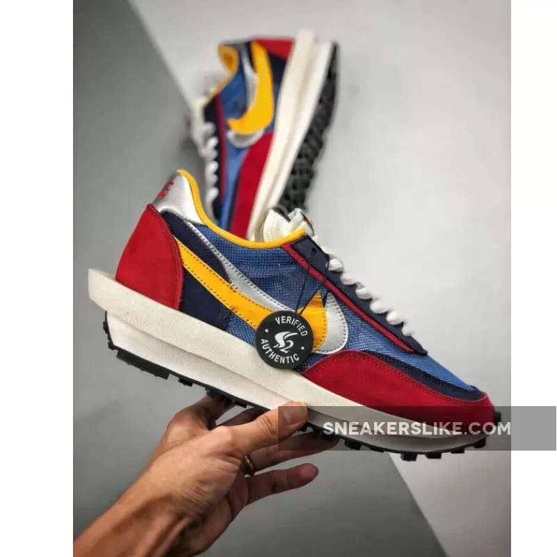 Sacai X Ldwaffle 'Varsity Blue' DEL SOL / nike sacai waffle blue
