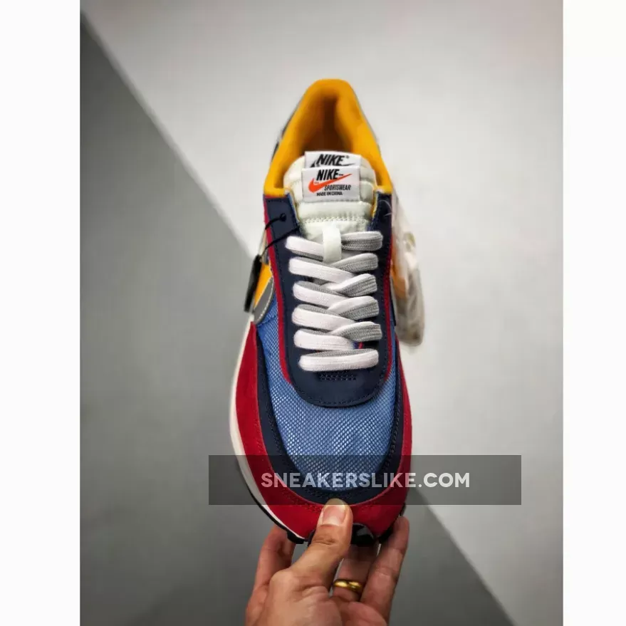 Sacai X Ldwaffle 'Varsity Blue' DEL SOL / nike sacai waffle blue