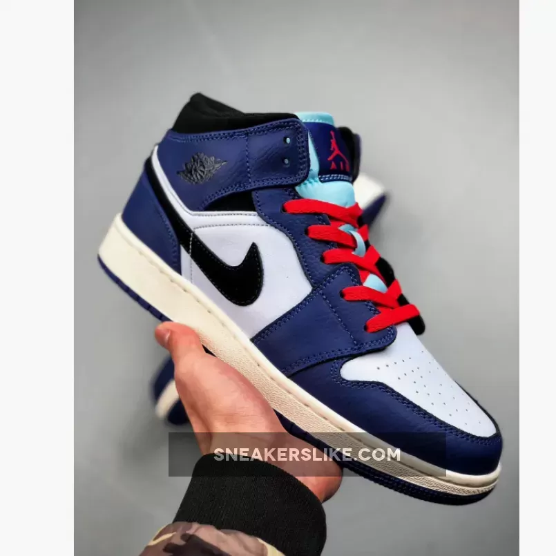 Air Jordan 1 Mid SE 'Spider Man' BQ6931-400 Brand New