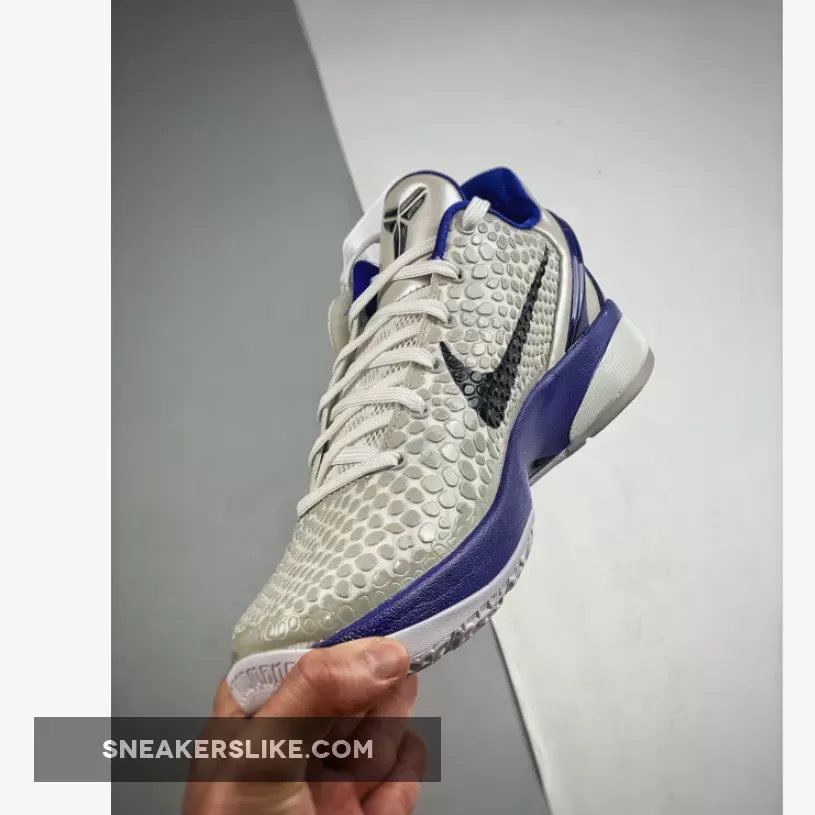 Concord 6s / Nike Kobe 6 White/Black/Neutral Grey/Concord