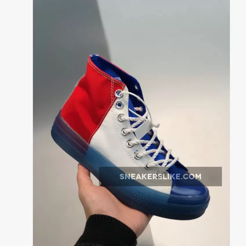 Converse Chuck 70 Translucent Midsole High Top Red/White/Blue #converse translucent