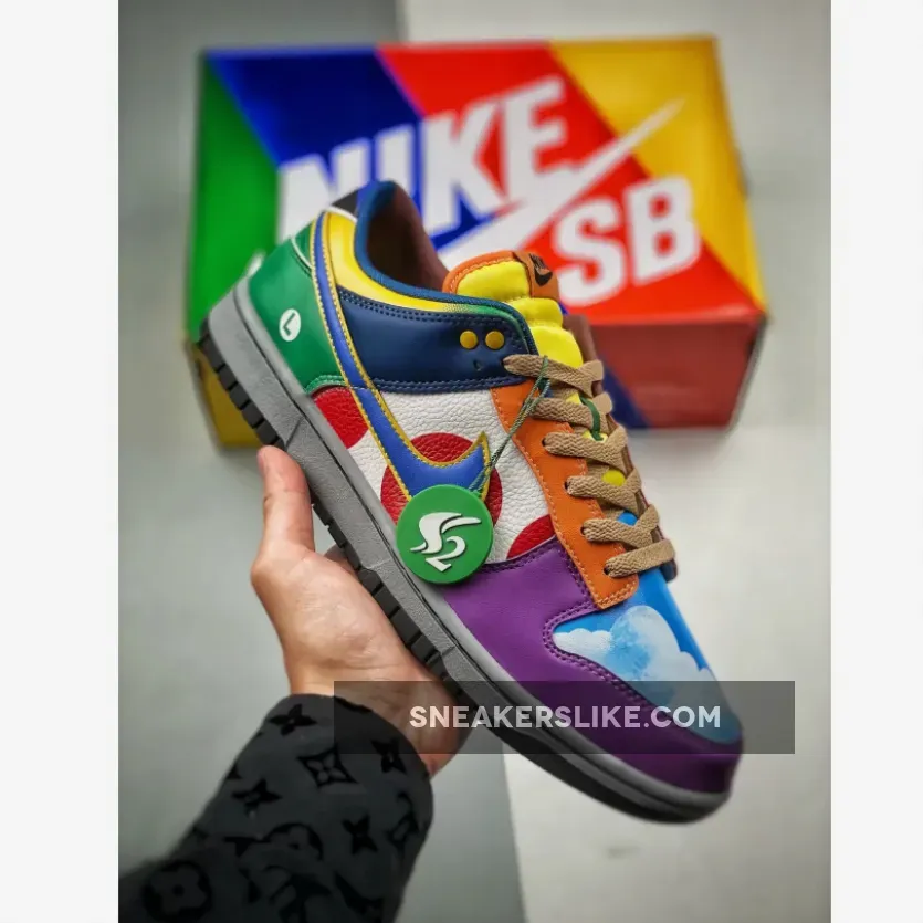 Nike Dunk Low Super Mario / Nike Dunk Low What the Super Mario SN-852135559