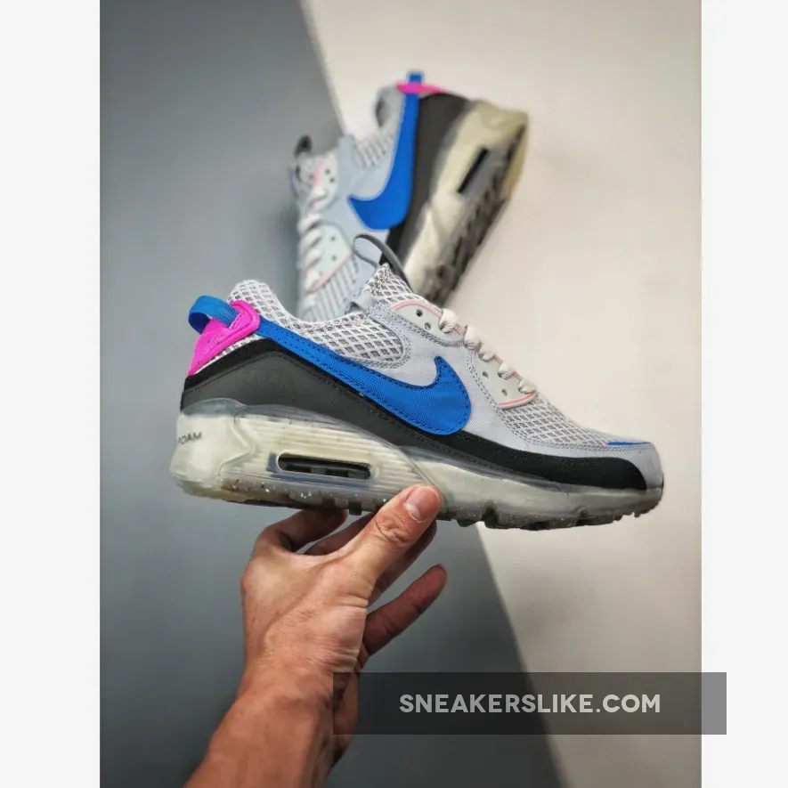 Nike Air Max 90 Terrascape Grey Blue Pink DM0033-004 Online