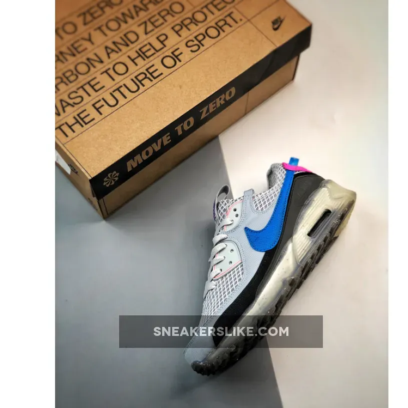 Nike Air Max 90 Terrascape Grey Blue Pink DM0033-004 Online