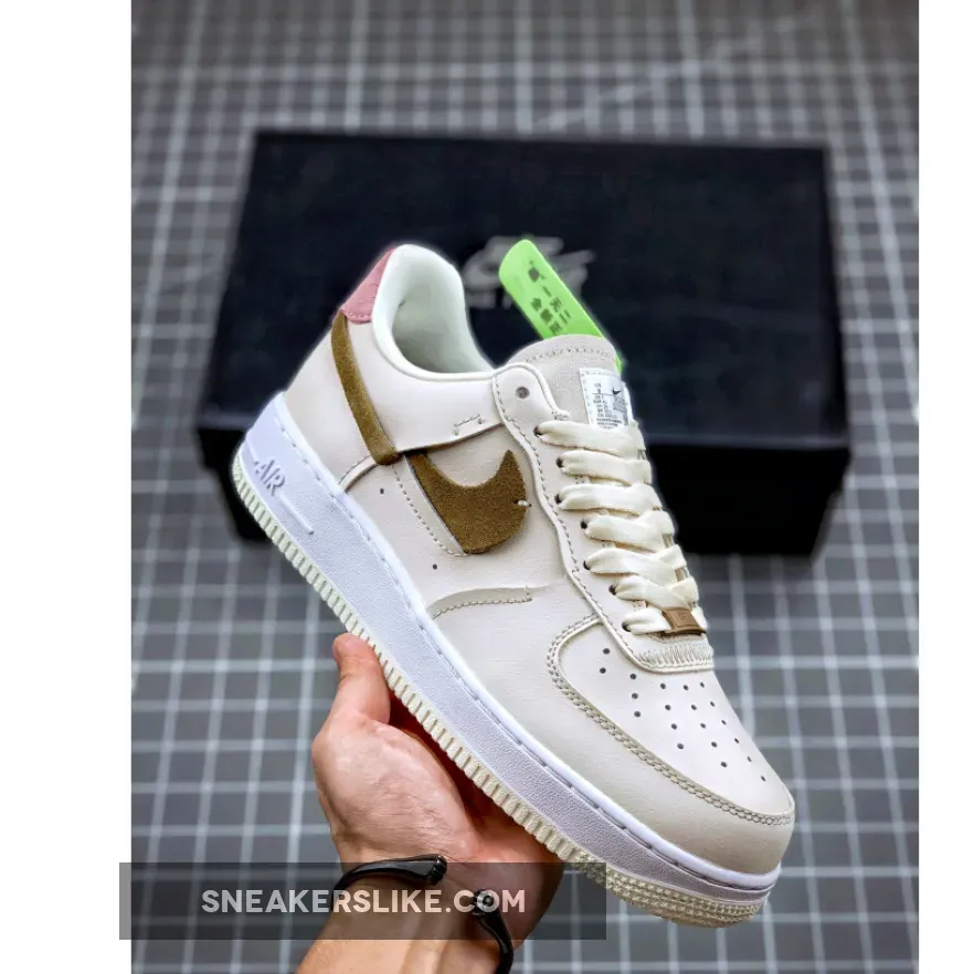 Nike Air Force 1 Vandalised LXX Light Orewood Brown For Womens DC1425-100 light orewood brown air force 1
