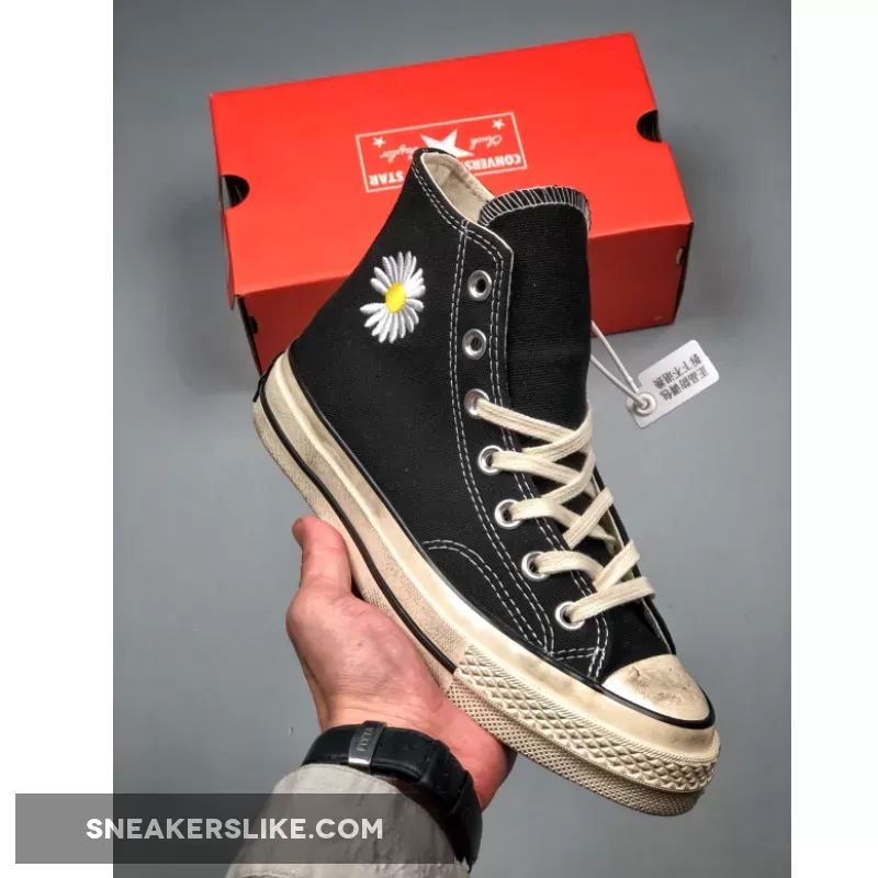 PEACEMINUSONE X Converse Chuck 70 Black 163762C Restock