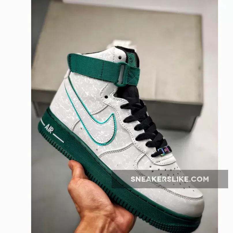 Nike Air Force 1 High 'China Hoop Dreams' #mismatch air force 1