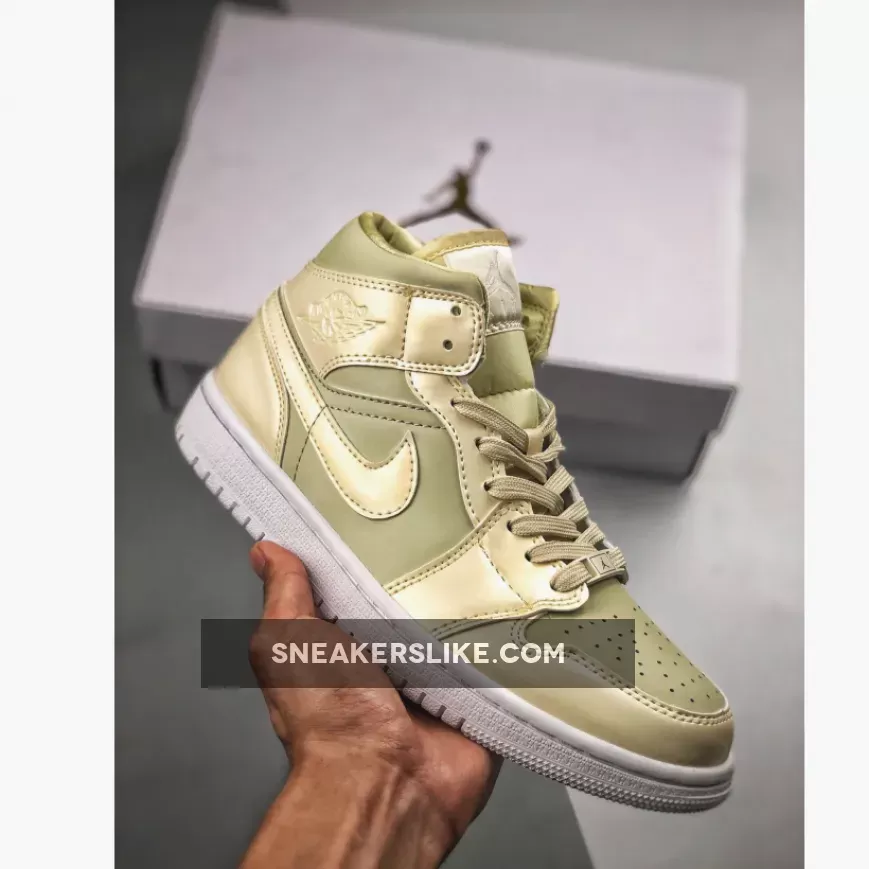 Air Jordan 1 Mid Lemon Yellow CK6587-200