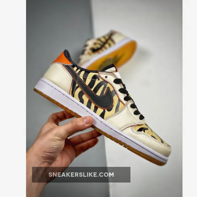 Air Jordan 1 Low OG 'Year of the Tiger' White/Black-Yellow DH6932-100 / jordan year of the tiger
