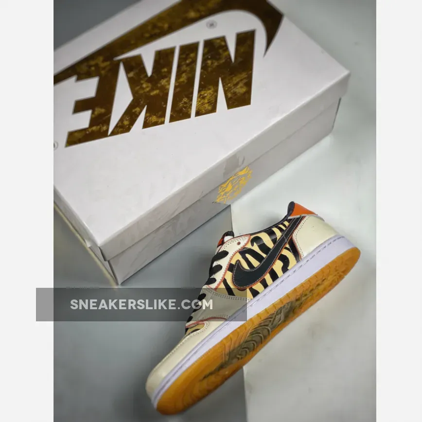 Air Jordan 1 Low OG 'Year of the Tiger' White/Black-Yellow DH6932-100 / jordan year of the tiger