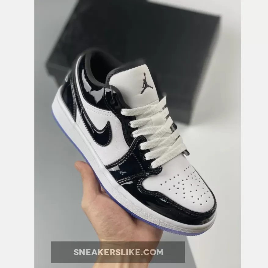 Air Jordan 1 Low 'Concord' White/Black DV1309-100 / jordan low 1 black and white