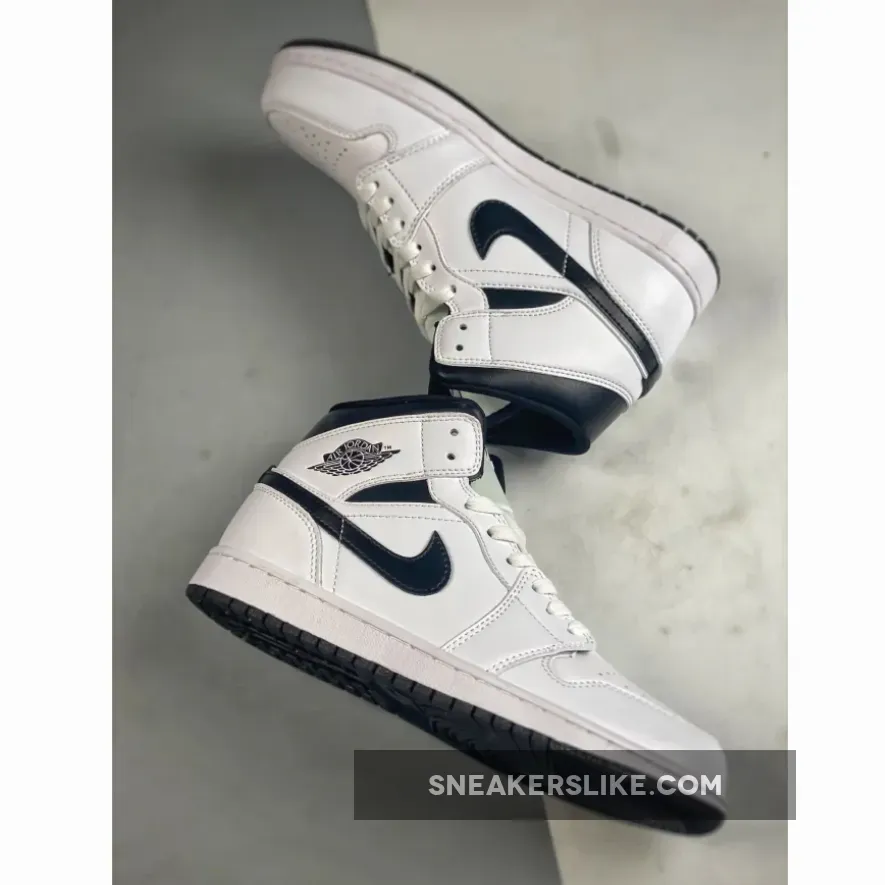 Air Jordan 1 Mid Stromtrooper White/Black Air Jordan 1 Mid Stromtrooper White/Black