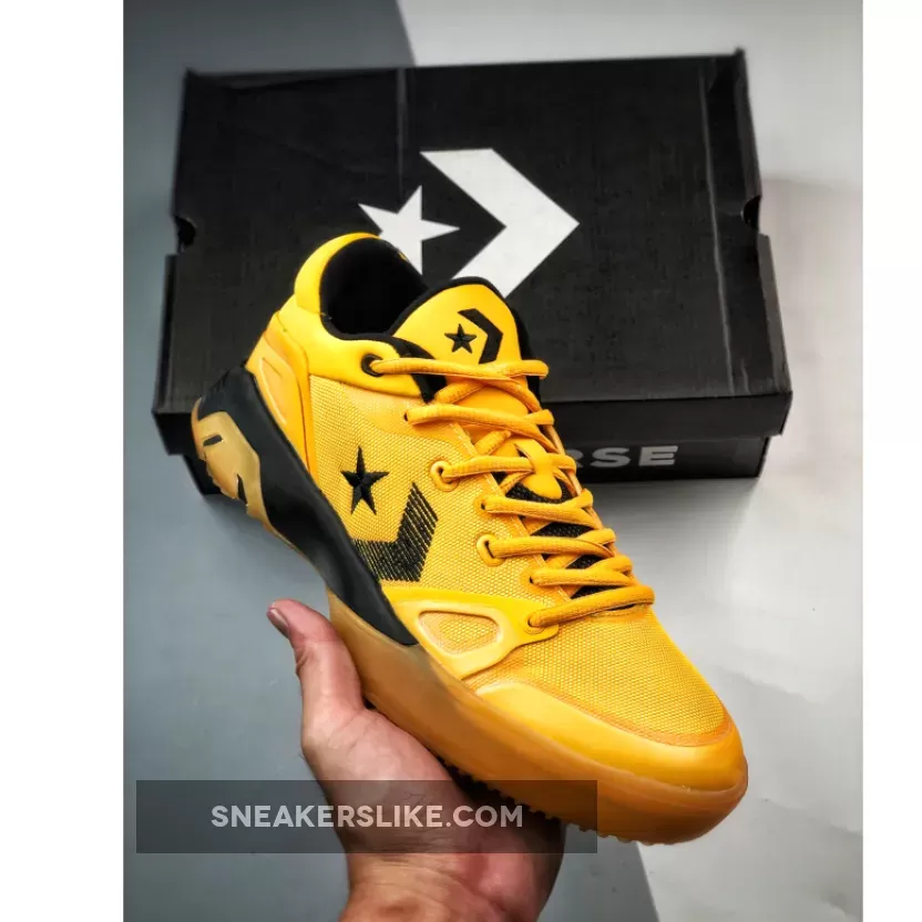 Draymond Green X Converse G4 Hyper Swarm PE University Gold/Black-Gum Converse Basketball Shoes Draymond Green