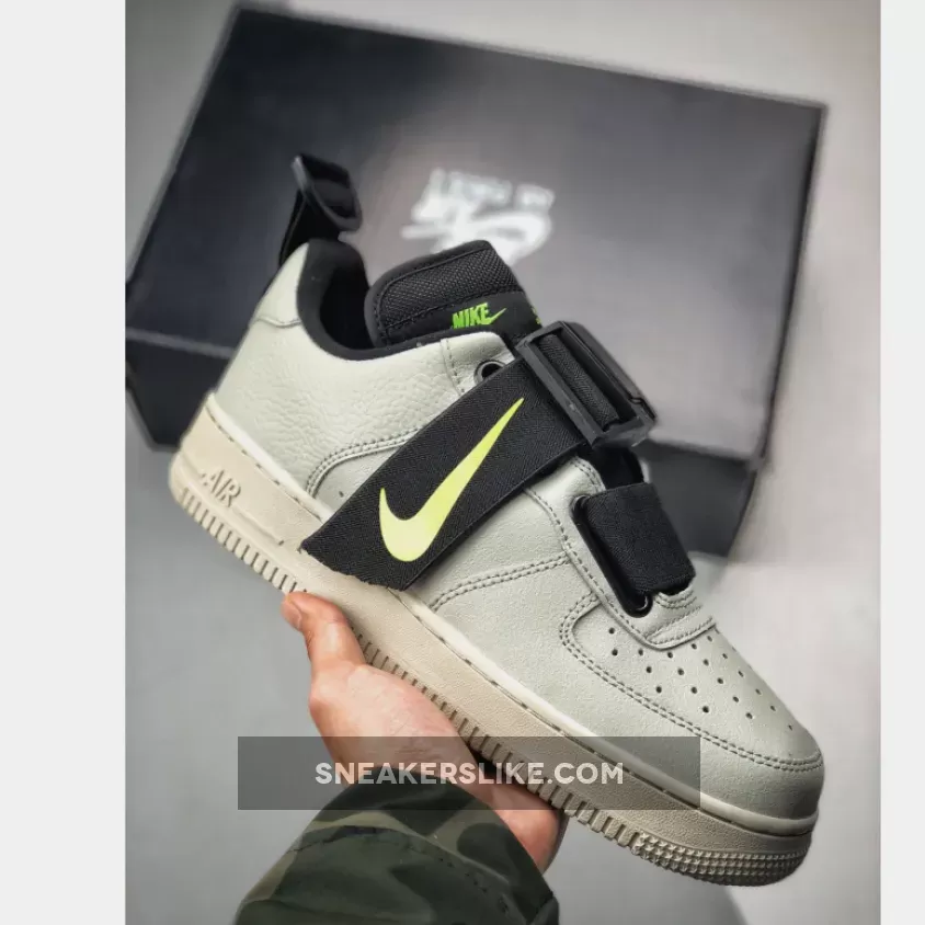 Nike Air Force 1 Utility Spruce Frog/Black-Volt AO1531-301 Outlet
