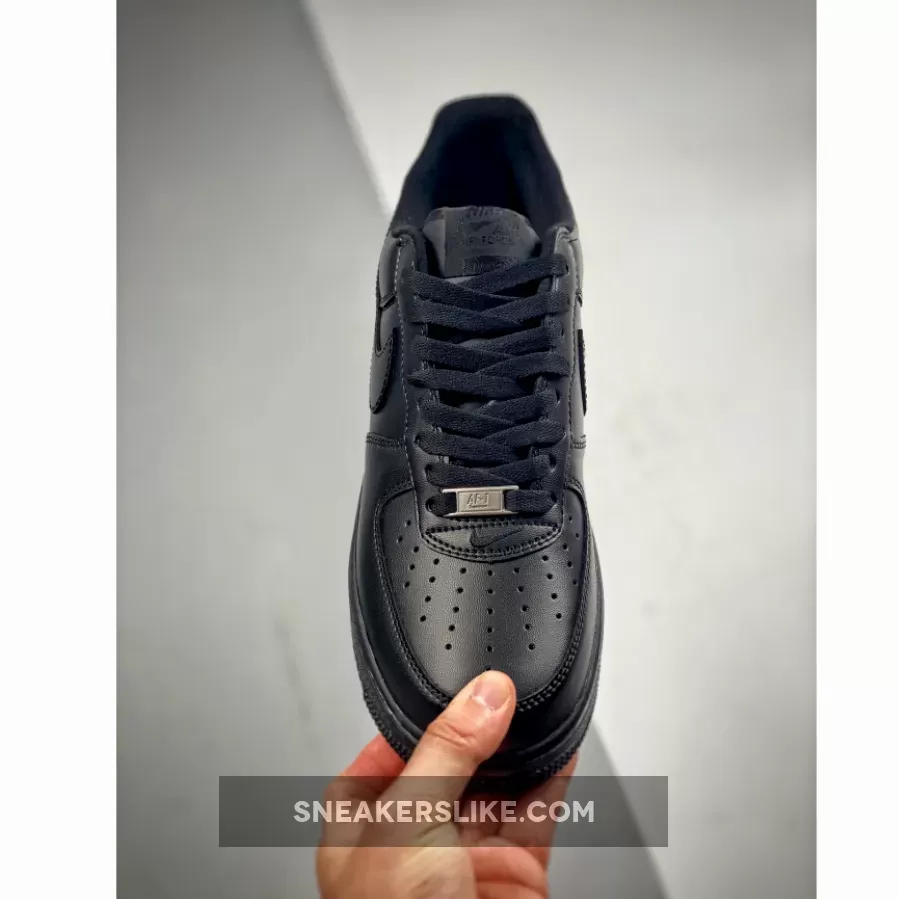 Nike Air Force 1 Low 'Supreme – Mini Box Logo Black' / black supreme air force ones