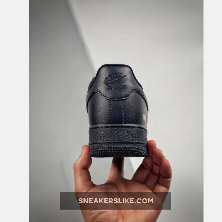 Nike Air Force 1 Low 'Supreme – Mini Box Logo Black' / black supreme air force ones