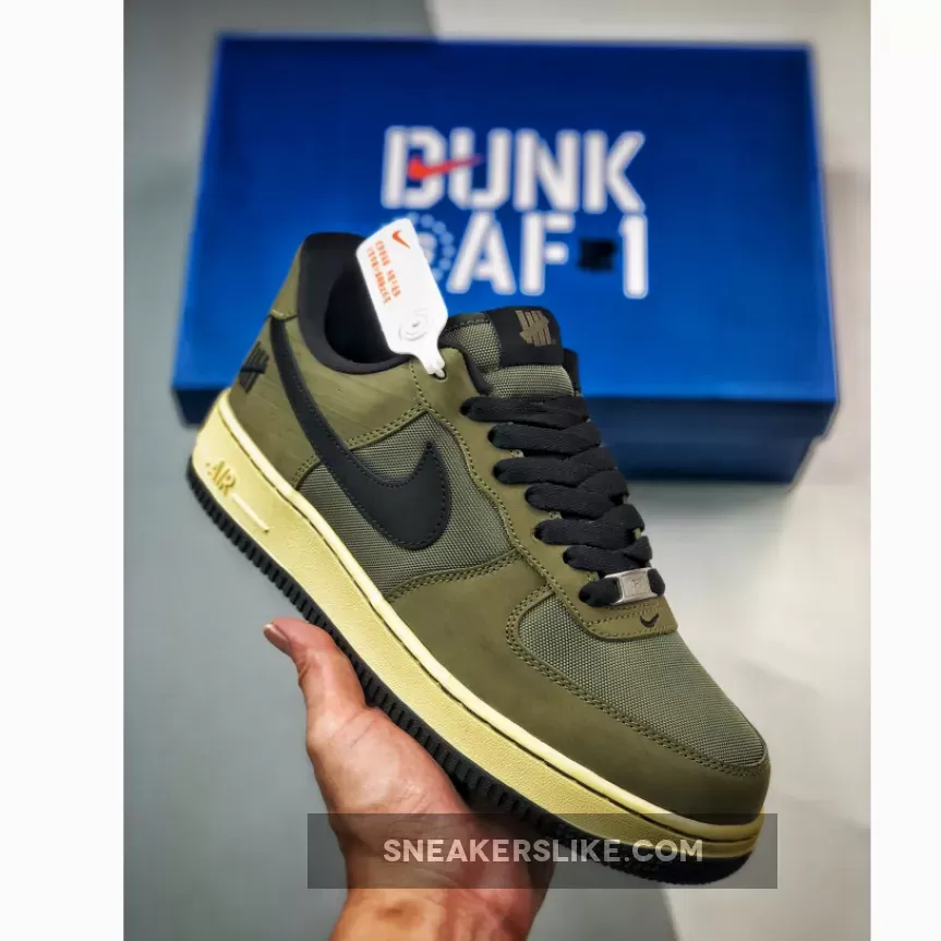Undefeated x Nike Air Force 1 Low SP 'Ballistic' DH3064-300 / undefeated x air force 1