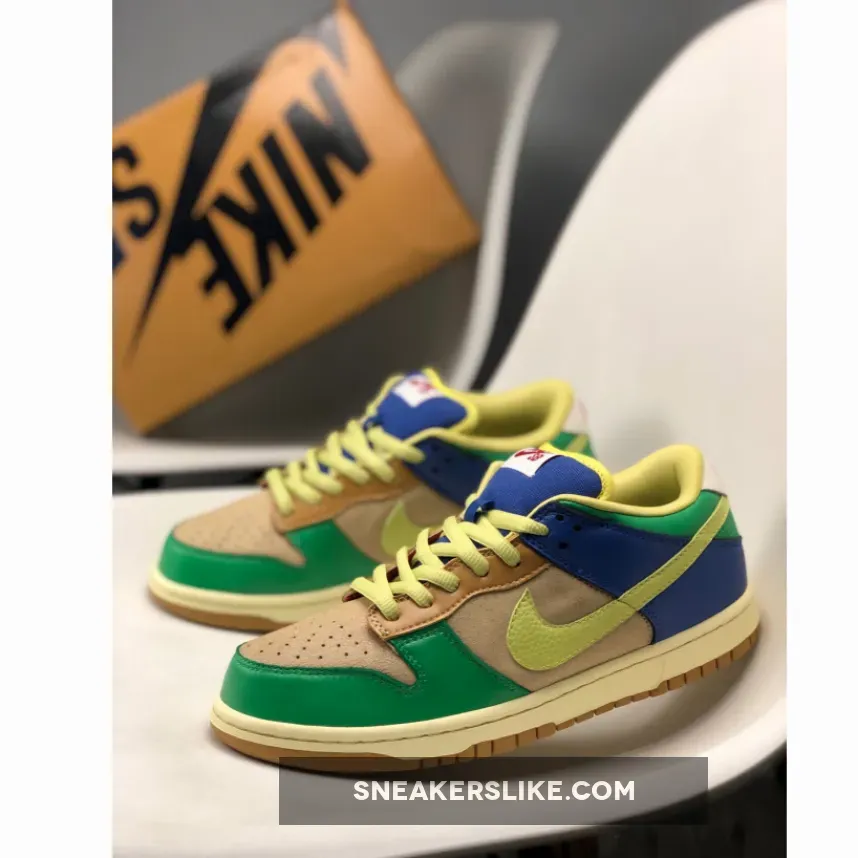 Brooklyn Projects x Nike SB Dunk Low Premium Halo/Zitron / nike sb brooklyn projects