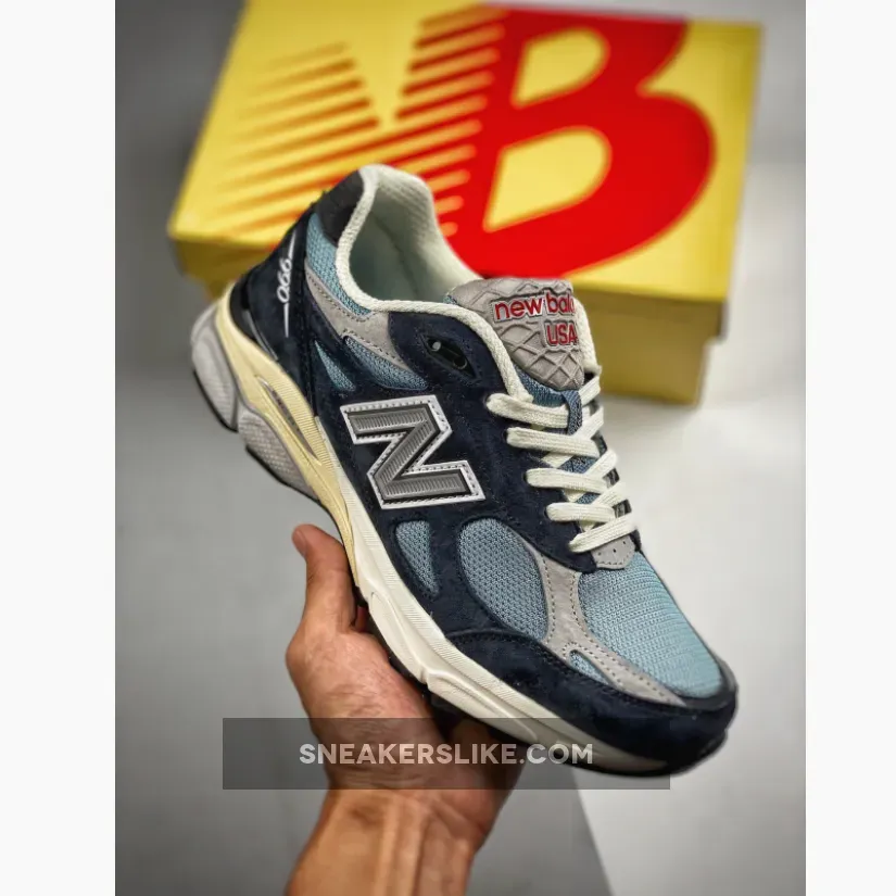 New Balance 990v3 Navy/Castlerock / 990v3s