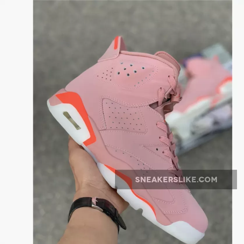 Aleali May x Jordan 6 Rust Pink CI0550-600 jordan 6 pink