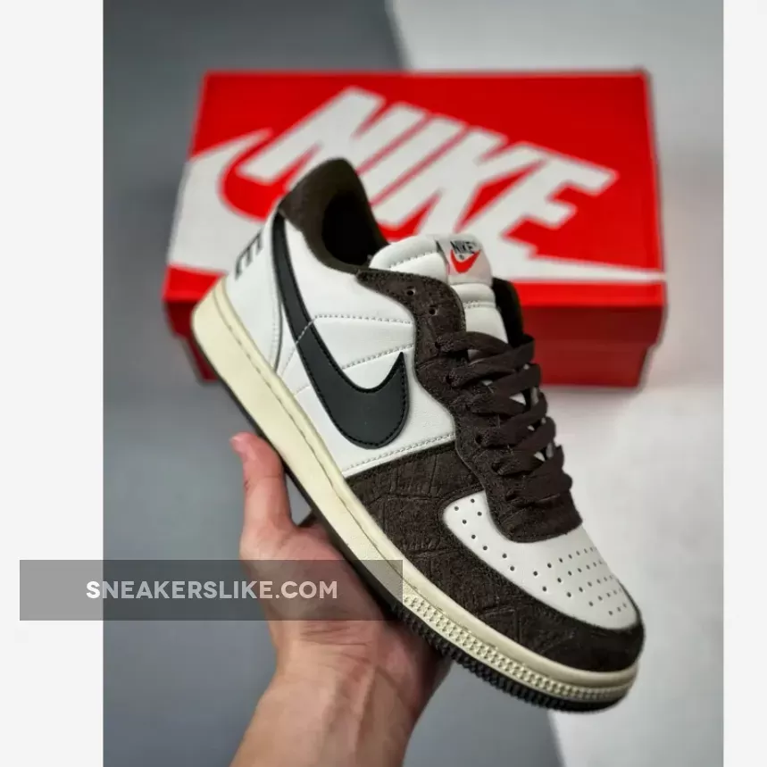 Nike Terminator Low Brown Croc Nike Crocs FN7815-200