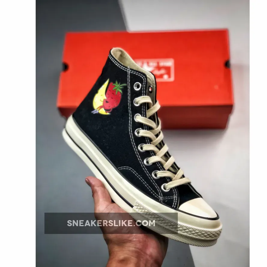 Sky High Farm Workwear X Converse Chuck 70 Black/Multi-Egret Farm Converse