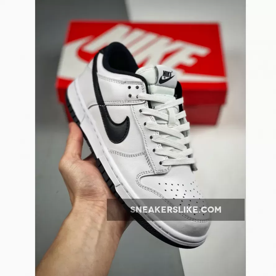 Nike Dunk Low White and Black DD1503-113