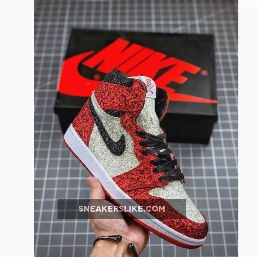 The Surgeon X Air Jordan 1 'North Pole Chicago' Custom #north pole chicago air jordan 1