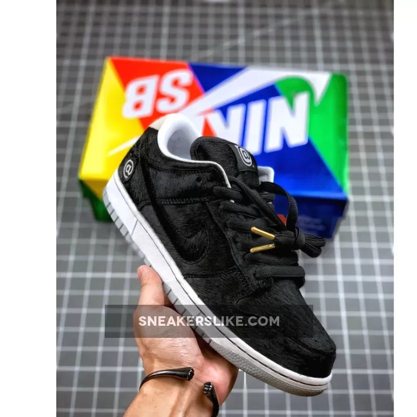 Medicom Toy x Nike SB Dunk Low Be@rbrick Black CZ5127-001 #medicom dunks