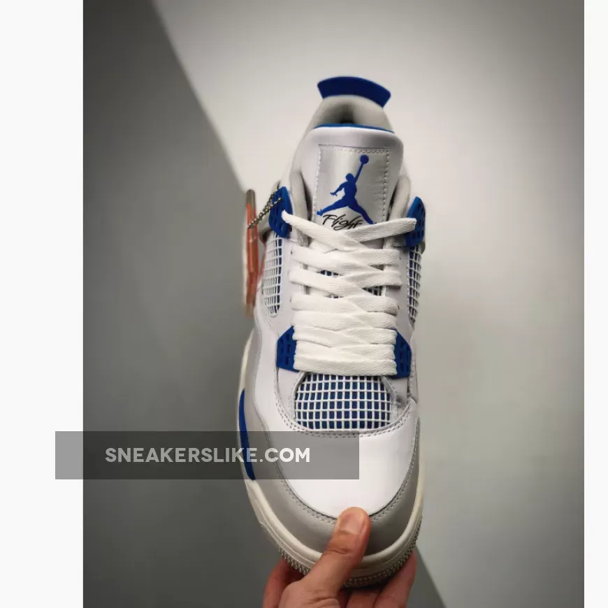 Military Blue Jordan 4 Release Date Air Jordan Retro 4 White/Military Blue-Neutral Grey