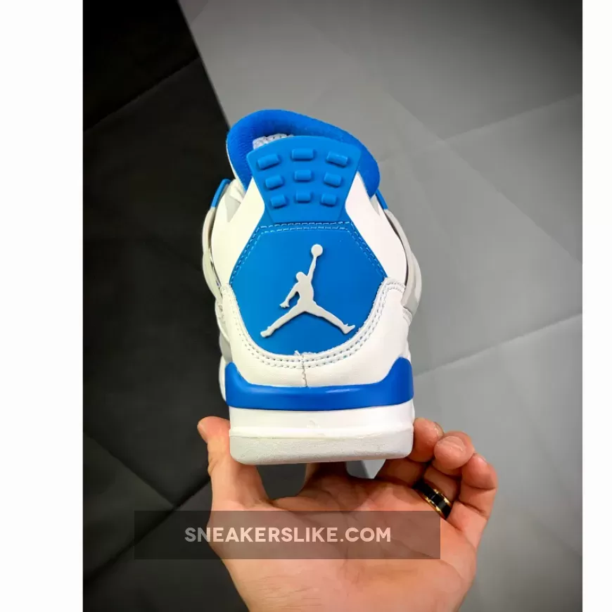 Military Blue Jordan 4 Release Date Air Jordan Retro 4 White/Military Blue-Neutral Grey
