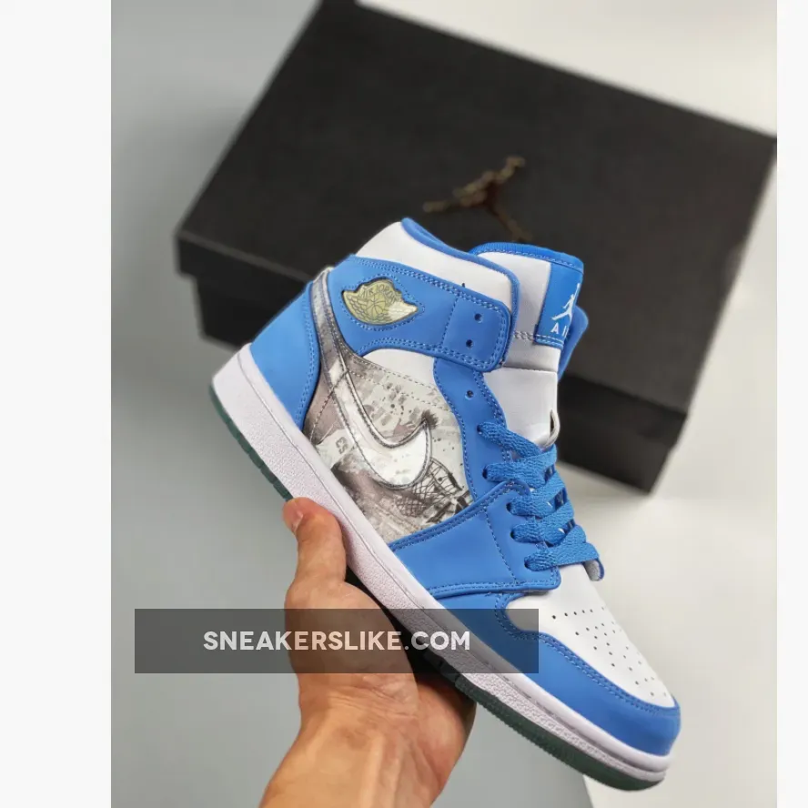 Air Jordan 1 Retro Alpha ‘White University Blue’ 316269-142