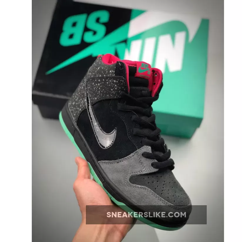 Premier x Nike SB Dunk High 'Northern Lights' 313171-063 / northern lights dunks