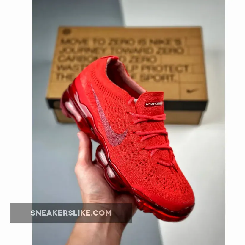 Nike Air Vapormax 2023 Flyknit Triple Red - Vapormax All Red