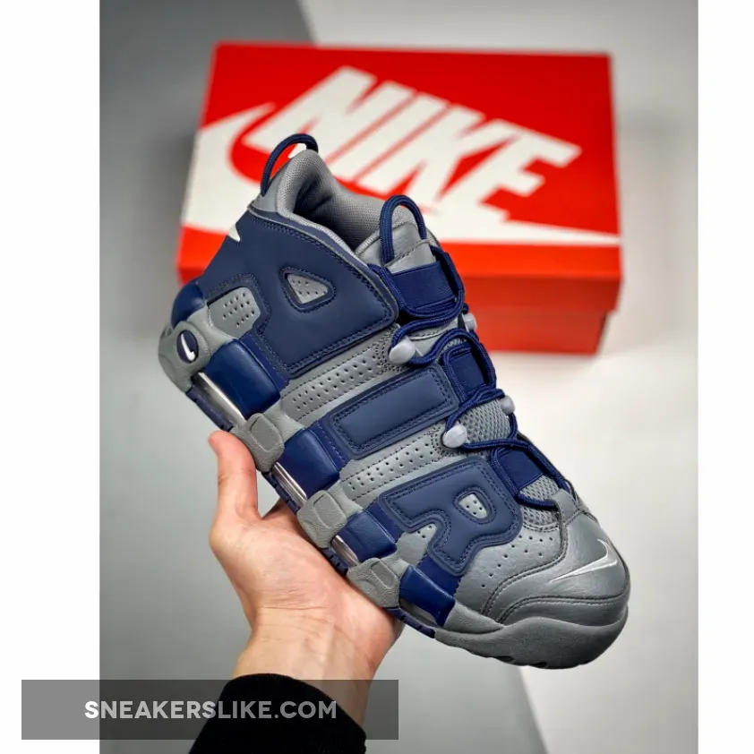Nike Air More Uptempo Georgetown 921948-003 nike air more uptempo cool grey midnight navy
