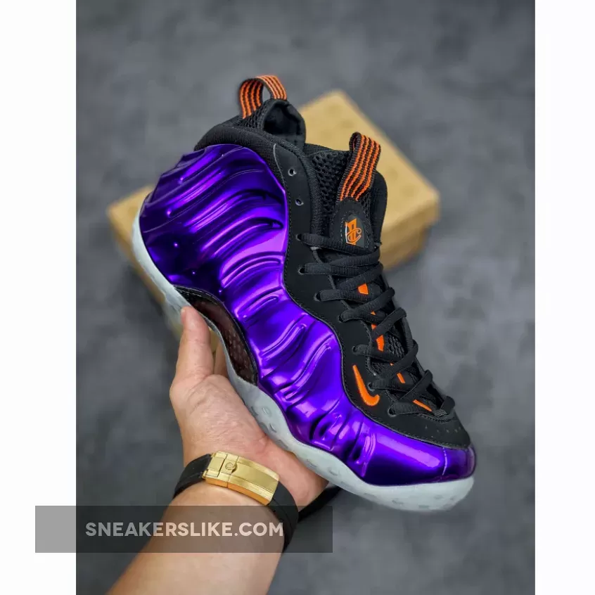 Nike Air Foamposite One 'Phoenix Suns' Electro Purple/Total Orange-Black 314996-501 Outlet