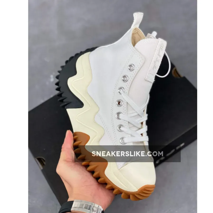 Converse Run Star Motion White Black Gum #run star motion 'black gum honey'