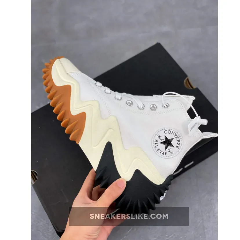 Converse Run Star Motion White Black Gum #run star motion 'black gum honey'