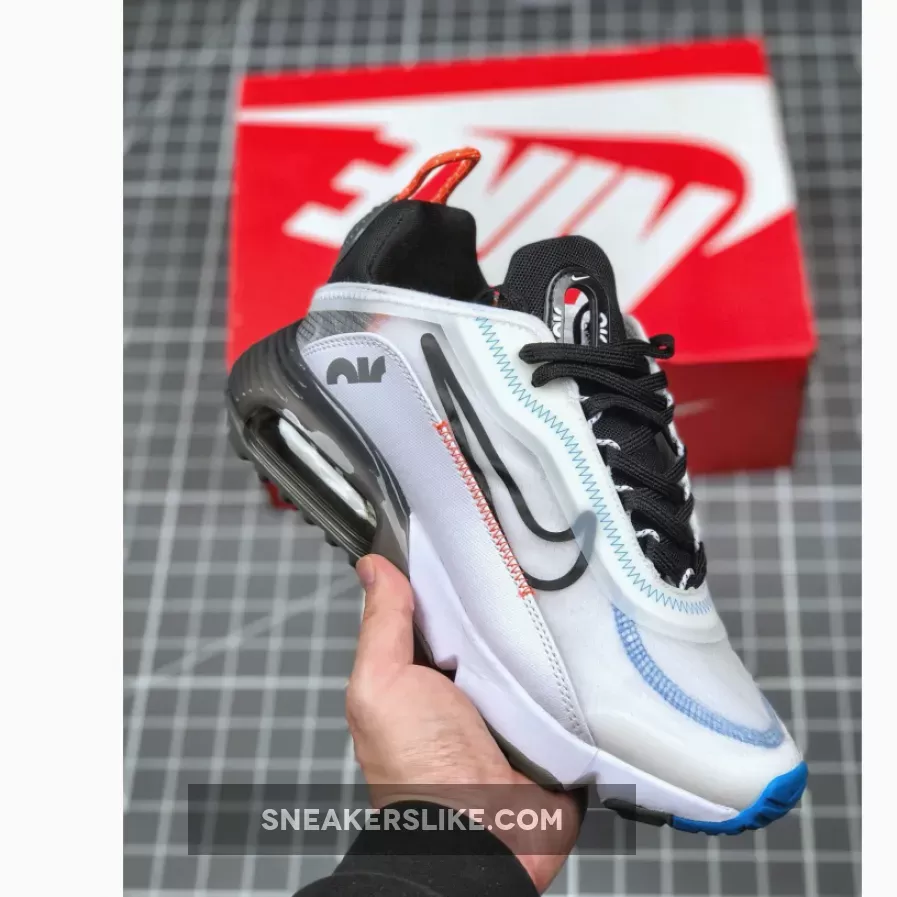 Nike Air Max 2090 White/Black-Pure Platinum-Bright Crimson CT7695-100 (MEN) / CT7698-100 (WOMEN) Online