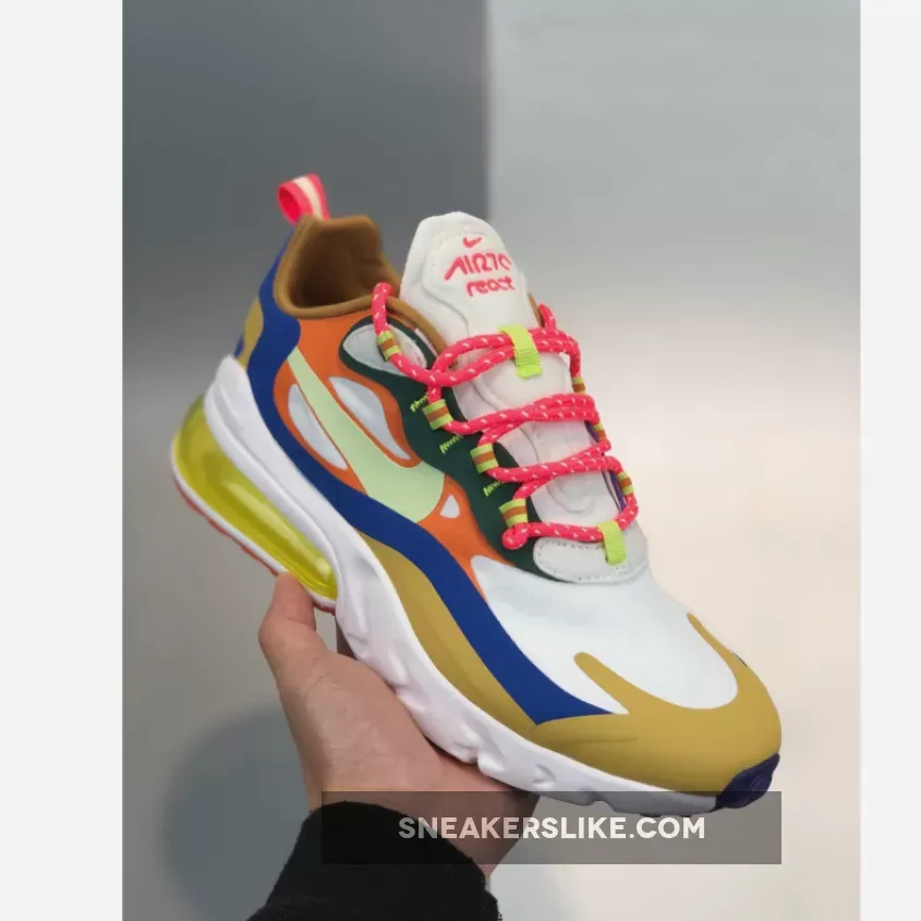Nike WMNS Air Max 270 React 'Multi-Color' CQ4805-071 Brand New