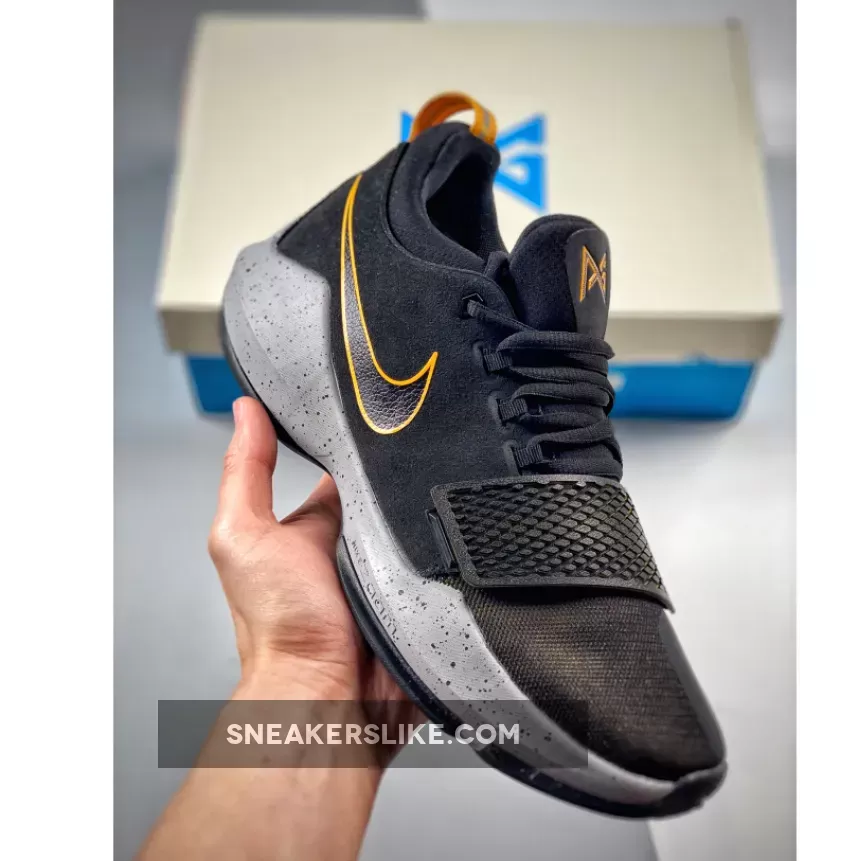 Nike PG 1 Black/University Gold-Wolf Grey 878628-006 Pg 5 Wolf Grey