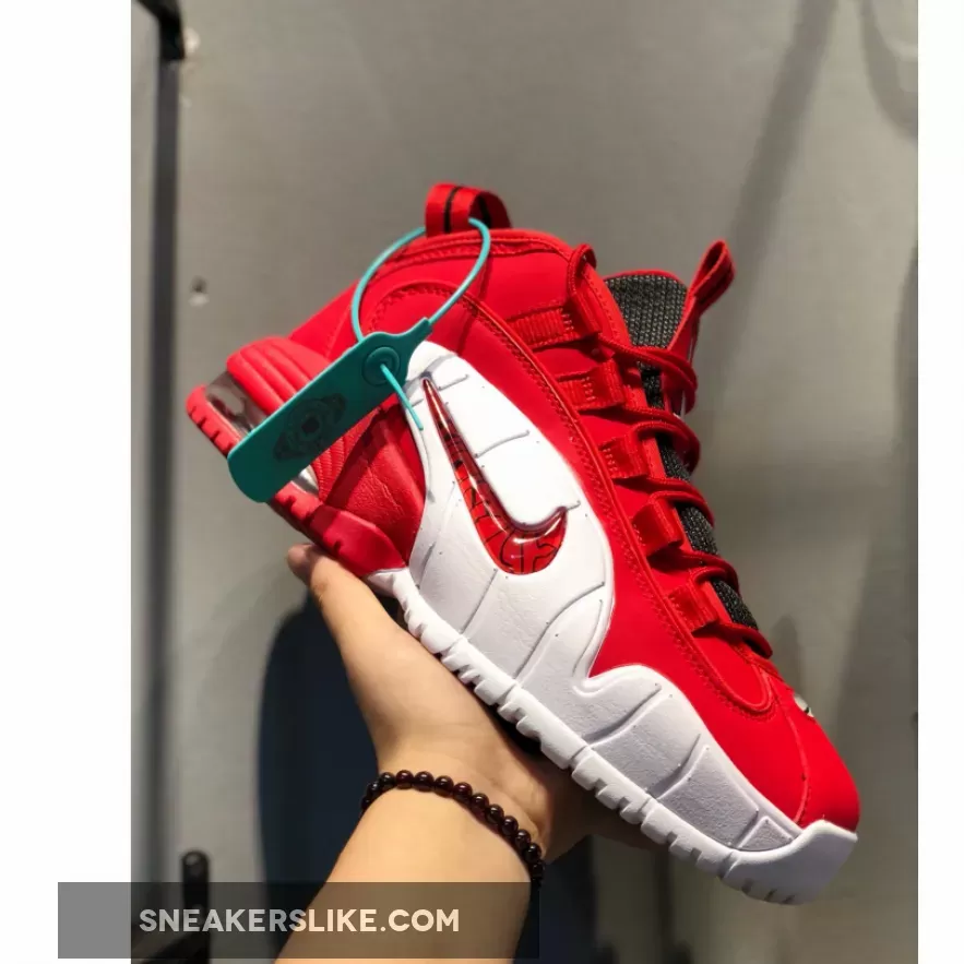 Nike Air Max Penny 1 University Red/Black-White #nike air penny 1 for sale
